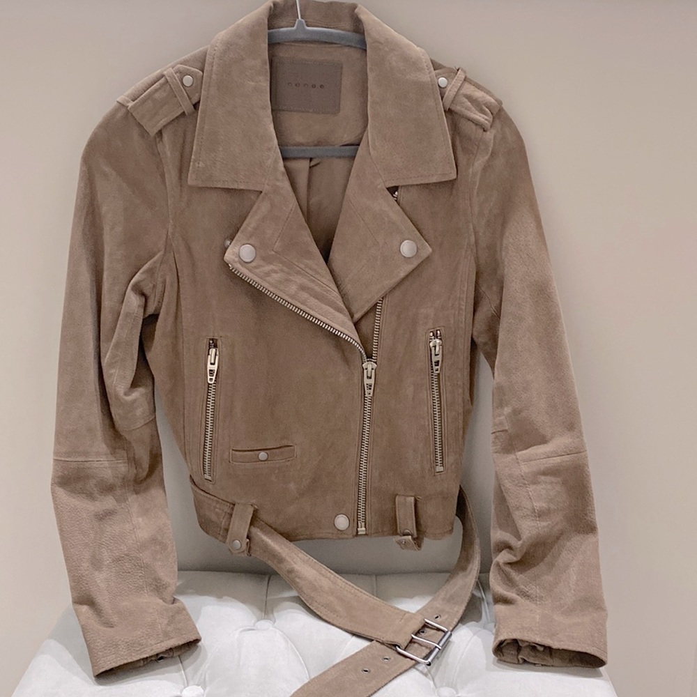 Blank NYC suede jacket